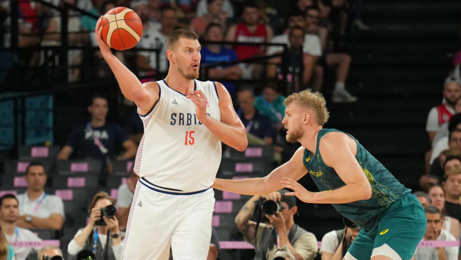 Serbia's Nikola Jokic leads team to thrilling overtime win over Australia