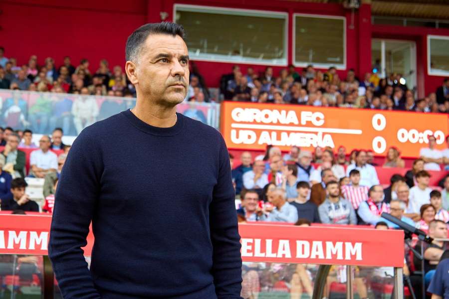 Girona coach Michel remains composed following draw with Rayo Vallecano