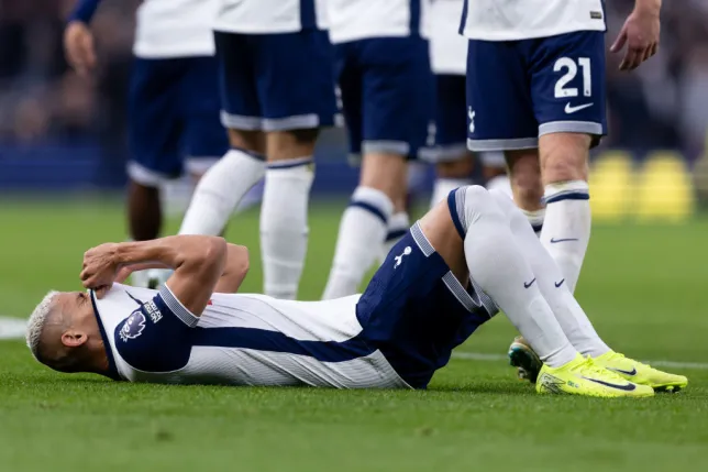 Update on Richarlison and Cristian Romero injuries following Tottenham's victory over Aston Villa