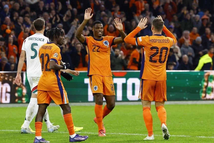 Netherlands secures Nations League quarterfinal spot with convincing victory